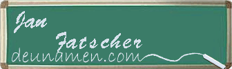 Jan Fatscher Visitenkarte